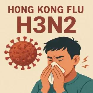 Гонконгський грип H3N2 у сезоні 2025–2026 року.